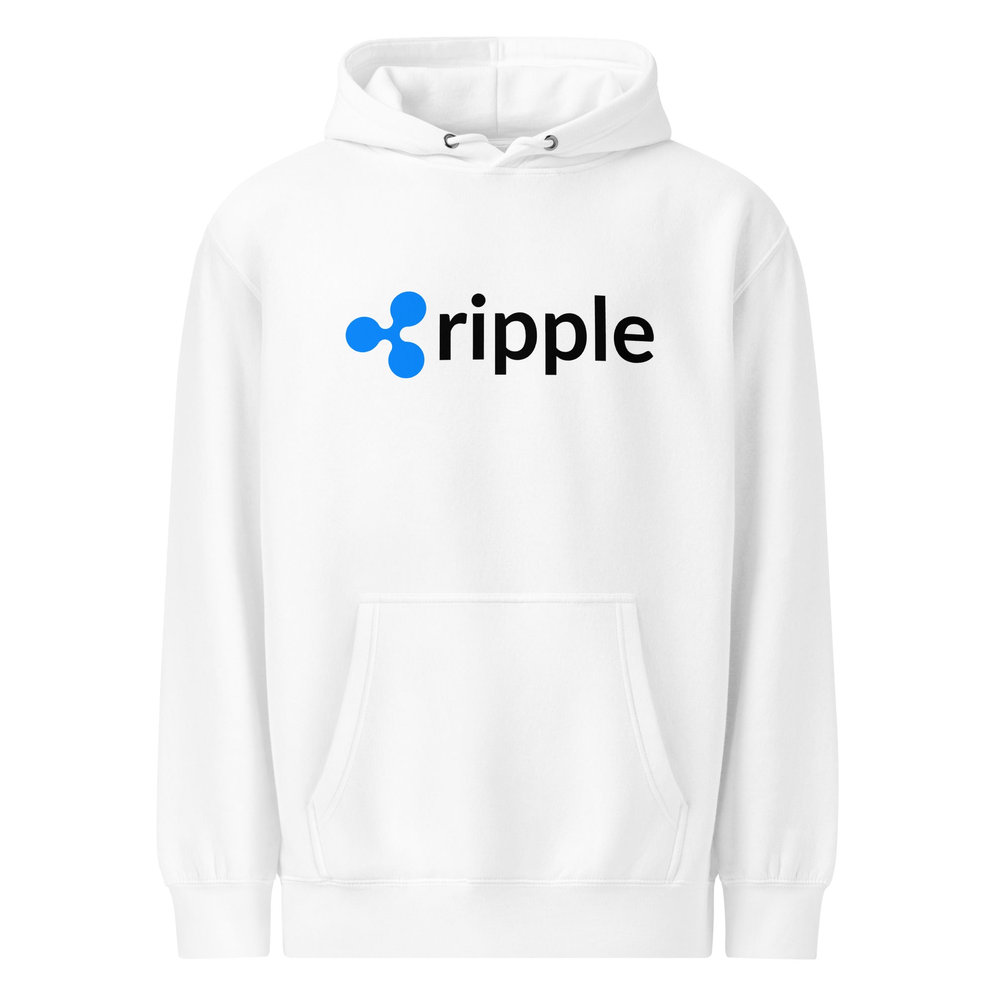hoodie xrp white