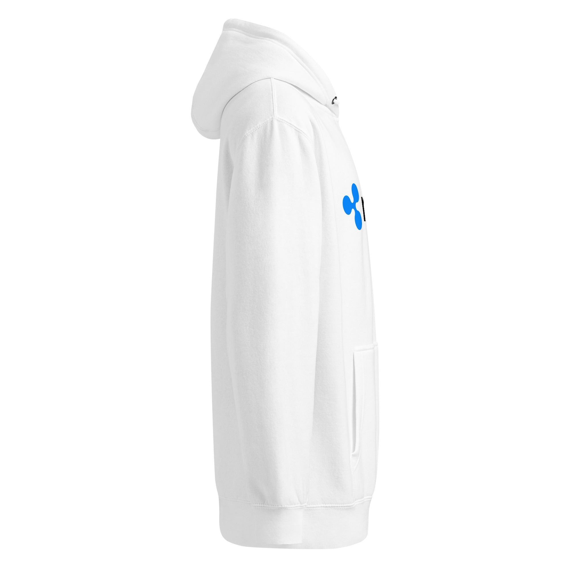 hoodie xrp white